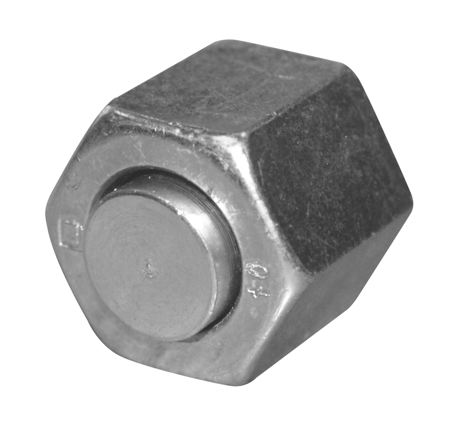 3/4 x 11/16 Hex Nut Expandable Neoprene Rubber Plug with Steel Hardware 