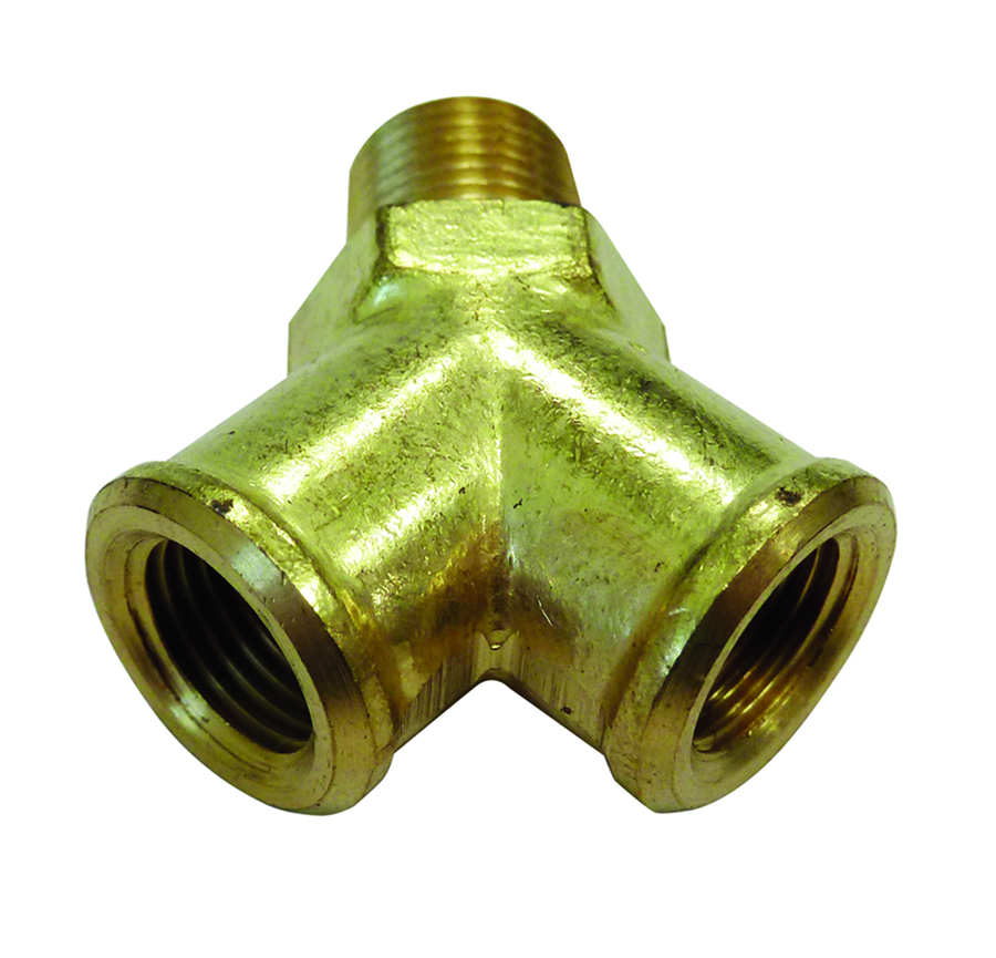 Hosetails, Adaptors & Compression Fittings Hosetails & Adaptors – Unplated  Equal 'Y' Piece