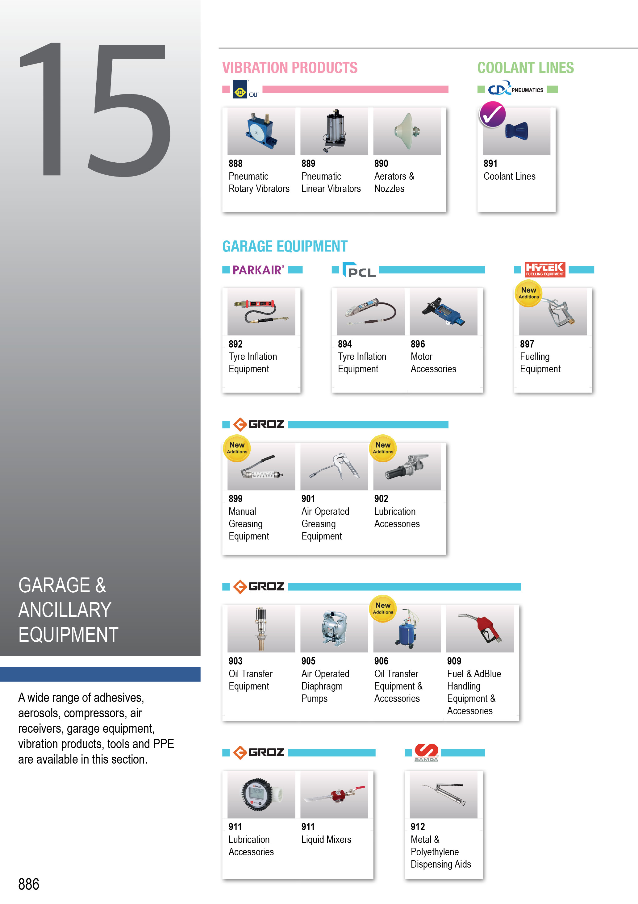 Garage & Ancillary Equipment