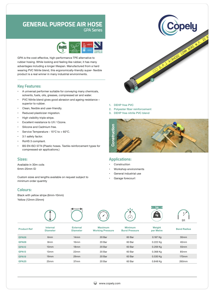 General Purpose Air Hose