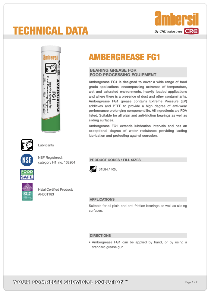 Ambergrease FG1