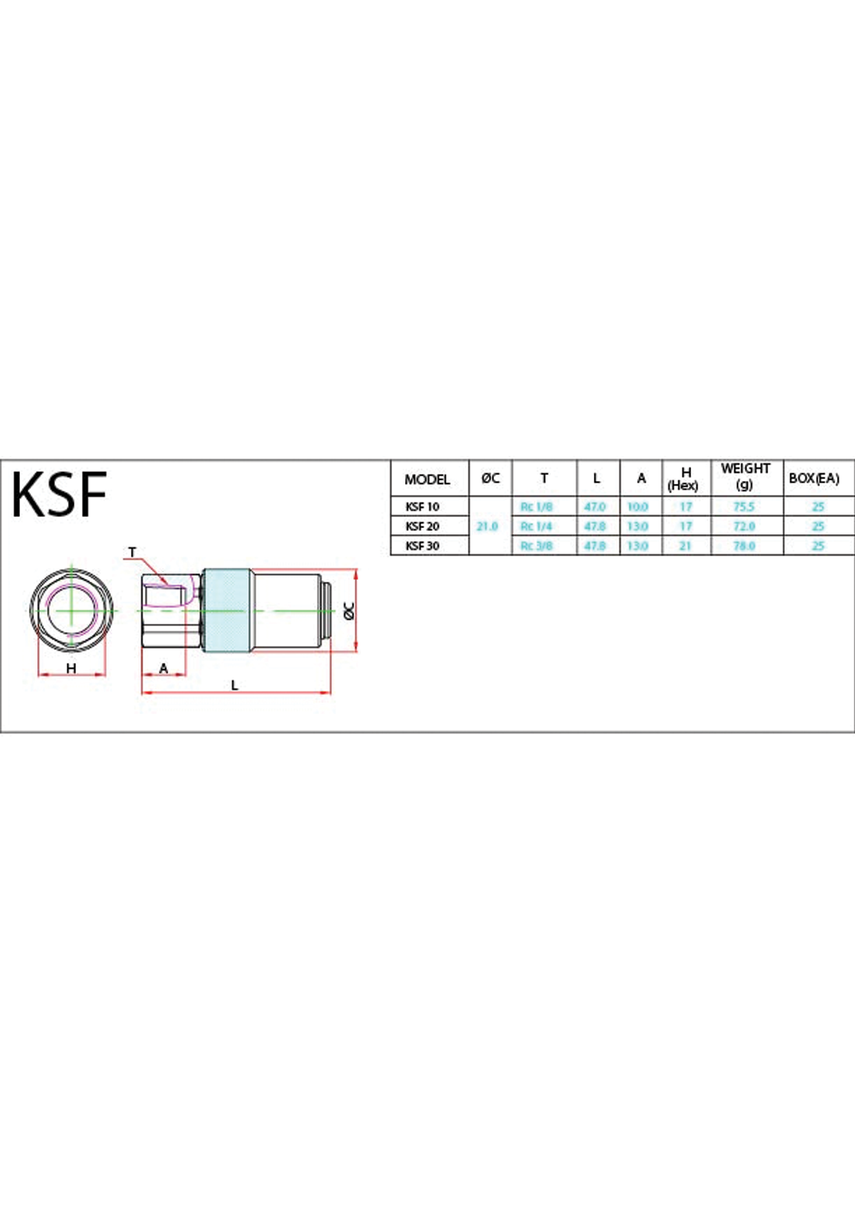 KSF Data Sheet ( 85 KB )