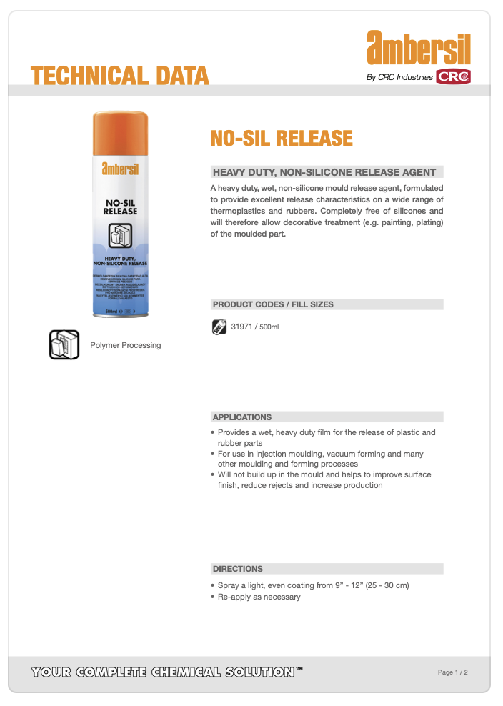 NO-SIL Release