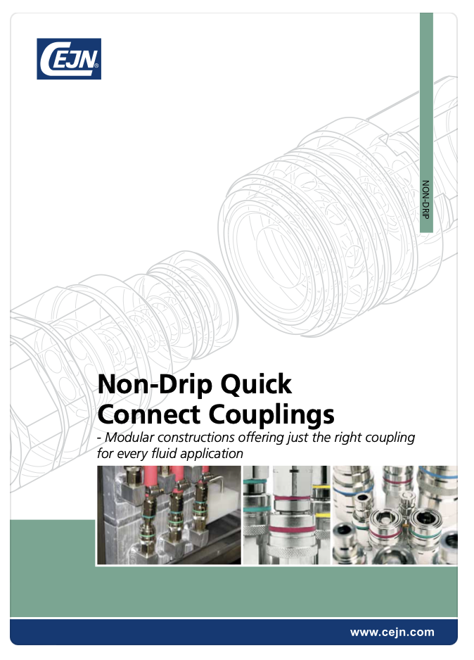 Non-Drip Quick Connect Couplings