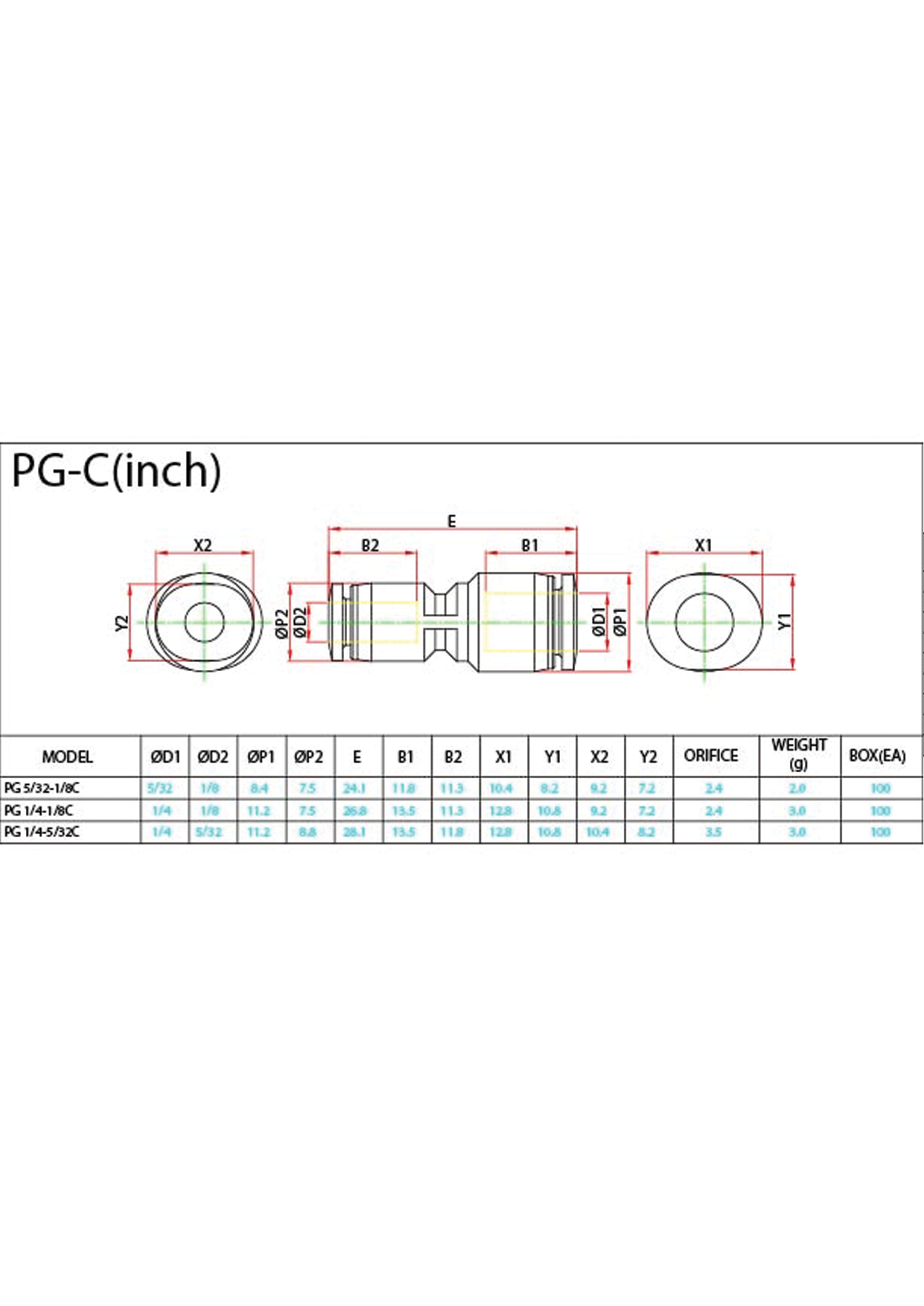 PG-C (Inch) Data Sheet ( 103 KB )