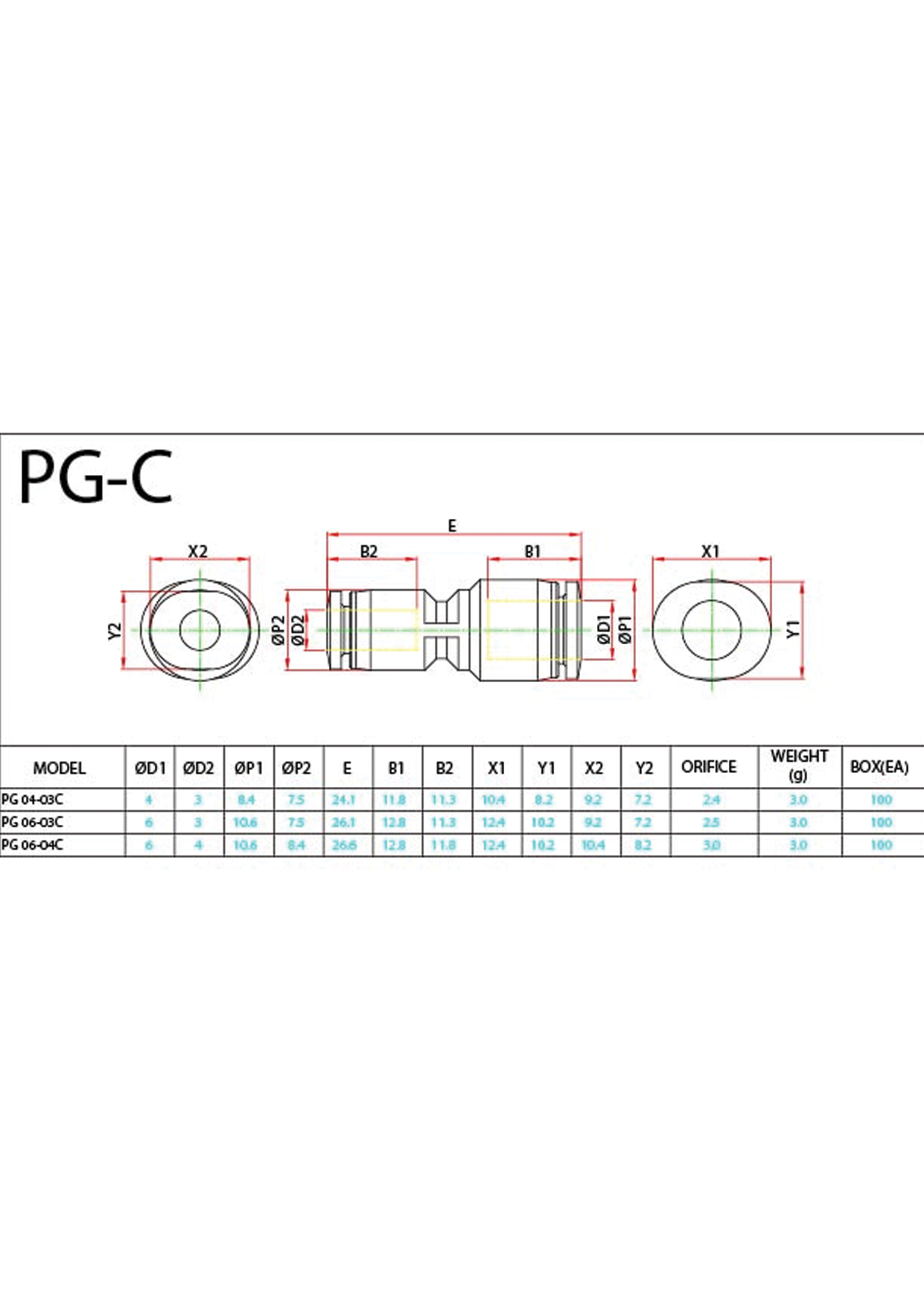 PG-C Data Sheet ( 105 KB )