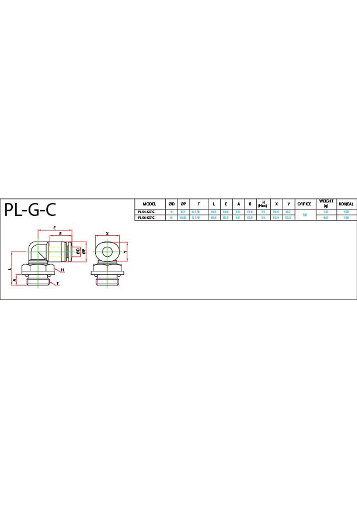 PL-G-C Data Sheet ( 100 KB )