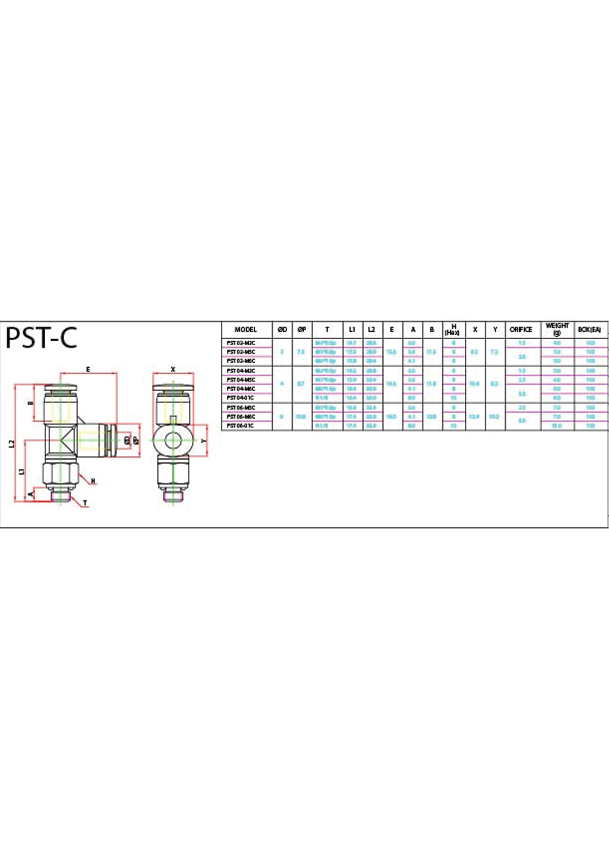 PST-C Data Sheet ( 125 KB )
