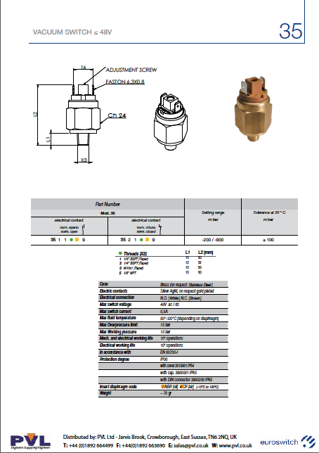 Vacuum Switch