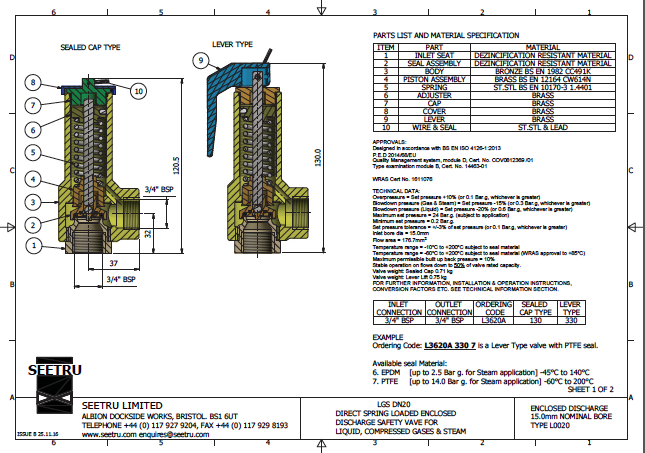 dsL0020 data sheet