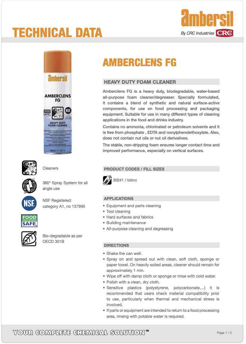 Amberclens FG