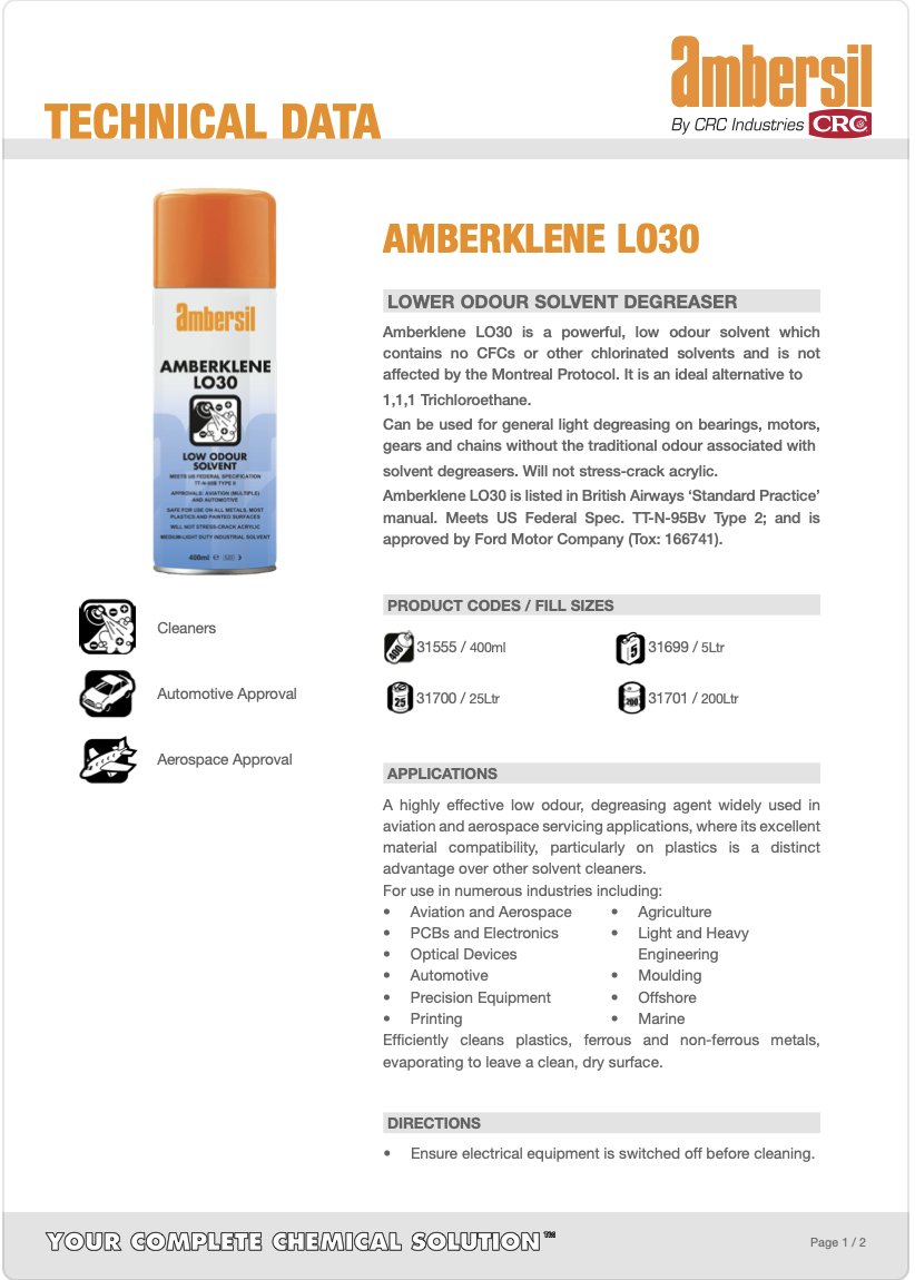 Amberklene L030