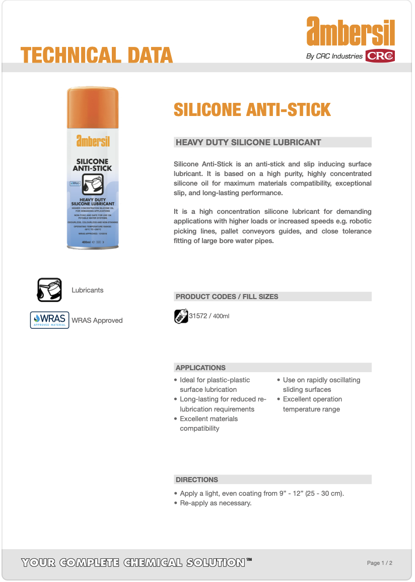 Silicone Anti-stick