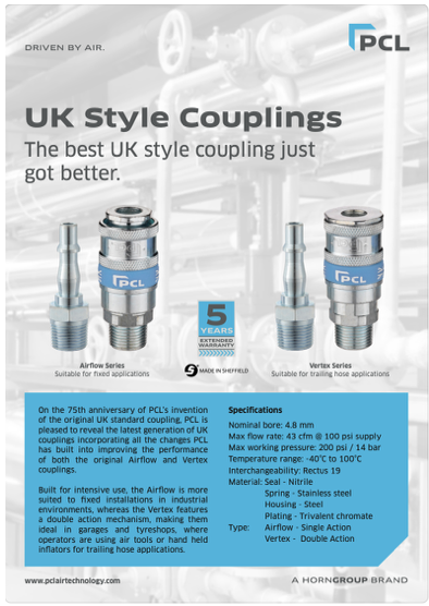 UK Style Couplings