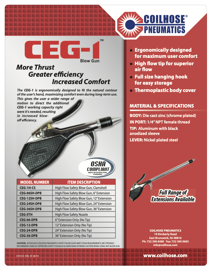 CEG 1 Blow Guns