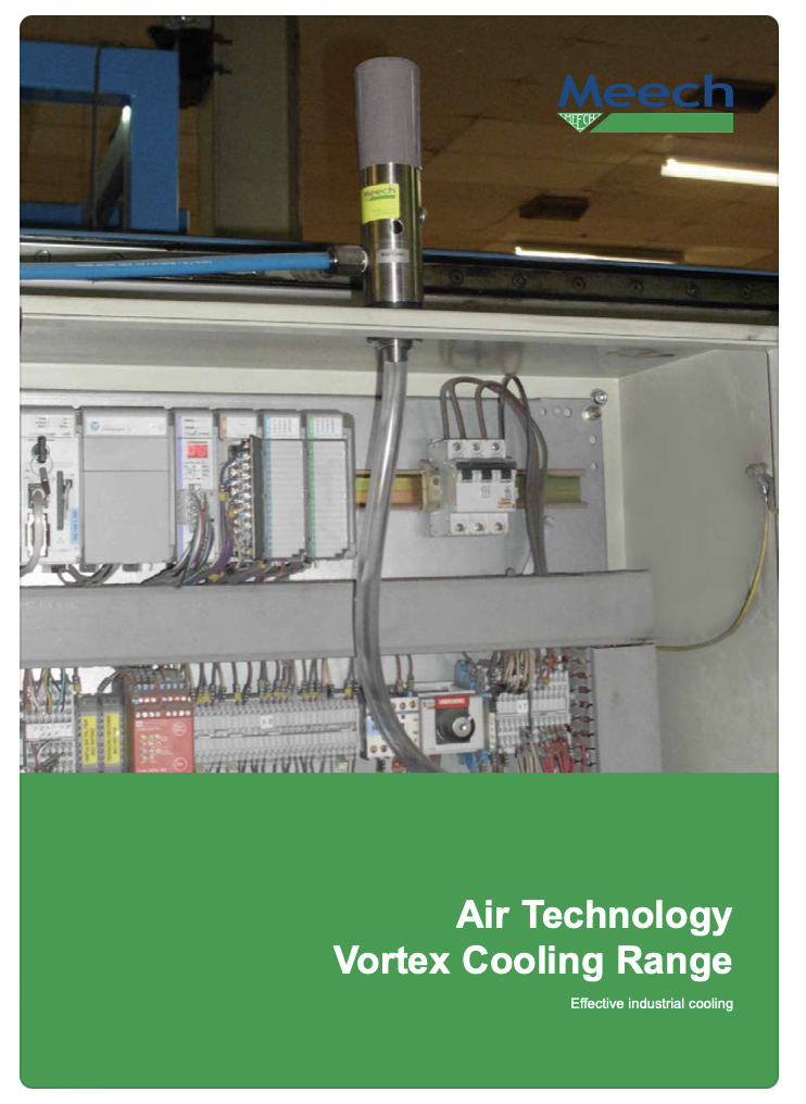 Air Technology, Vortex Cooling Range Brochure