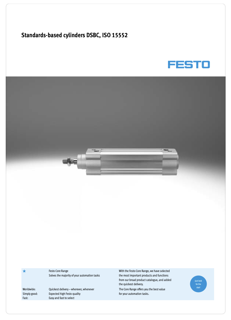 Standard Based Cylinders DSBC