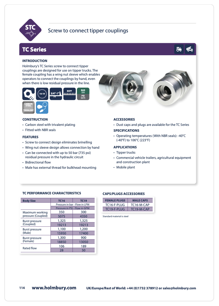 TC Series Couplings