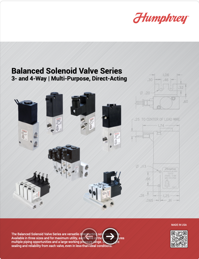 Balanced Solenoid Valves