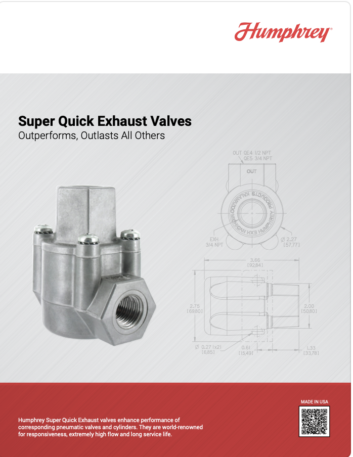 Quick Exhaust Valves