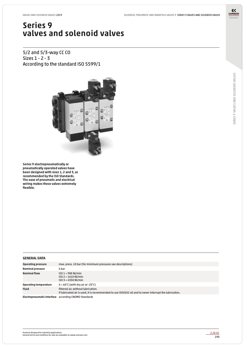 Series 9 Valves & Solenoid Valves