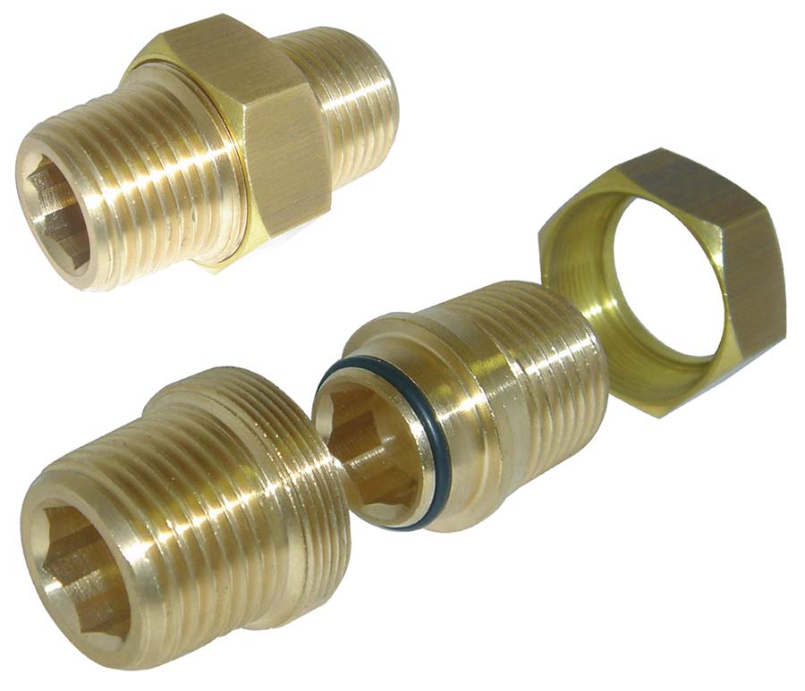 6.5mm Tube OD Brass Compression Sleeves Ferrules 20 Pack Brass Ferrule  Fittings