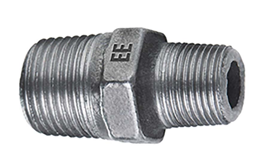 EE - Reducing Hex Nipple - Part number AL-245CB9