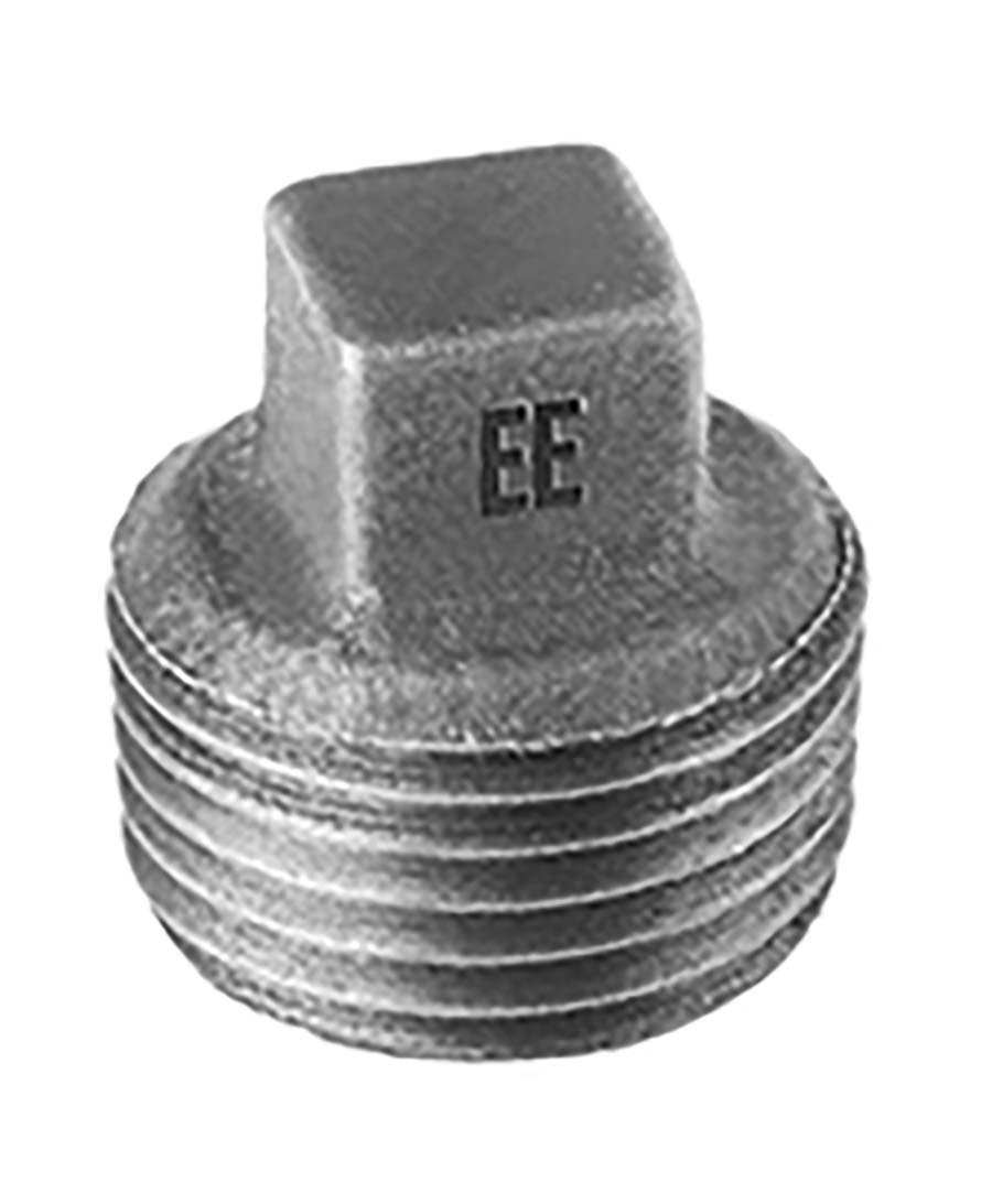 EE - Hollow Plug - BSPT Male Thread: 2" BSPT" - Part number AL-291L9
