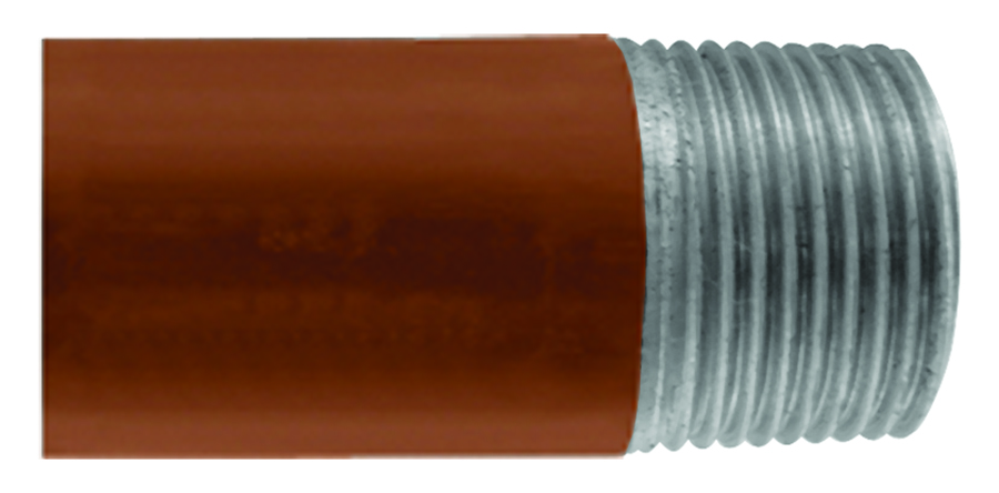 Medium Screwed & Socketed Tube 6.5 m Thread: 1 1/2" BSPT" - Part number AL-BP24SS6