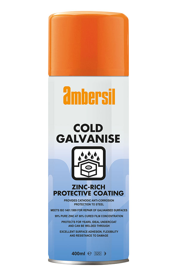 AMBERSIL - Cold Galvanise . - Part number AMB-30291-400ML
