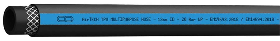 COPELY - Airtech TPV - Breathing Air Hose - ATTPV - Blue 25 M Coils - Part number ATTPVAS06-25