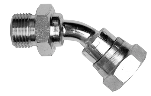 BRENNAN - 45º BSPP MALE / BSPP FEMALE Geka Type Water Couplings - Part number BI60-6011-10-10
