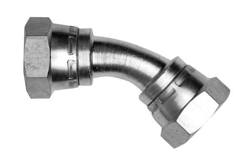 BRENNAN - 45º BSPP FEMALE Geka Type Water Couplings - Part number BI60-6012-12-12
