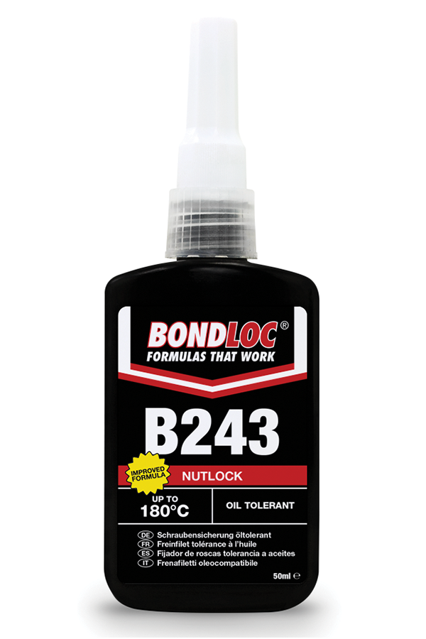 BOND-LOC - B243 Nutlock . - Part number BL-B243-10ML