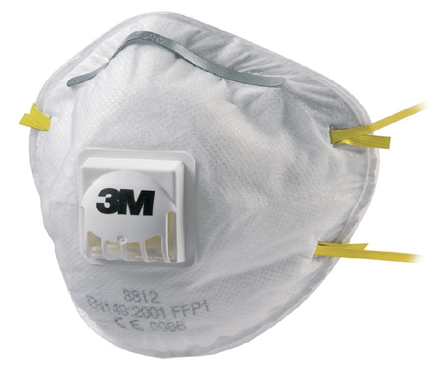 3M - Valved Cup-Shaped Respirator - Part number BT8812