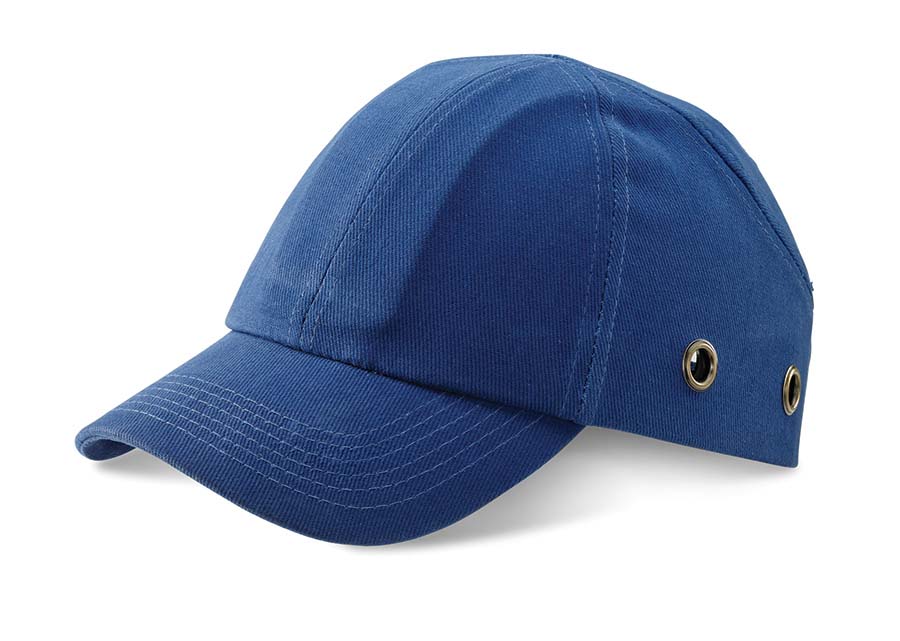 PARKAIR - Safety Baseball Cap - Blue/Black - Part number BTBBSBCR