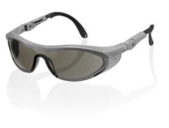 Utah Safety Spectacles Lens Colour: Shade 2 Grey Frame Colour: Shade 2 Grey - Part number BTBBUTSS2GY