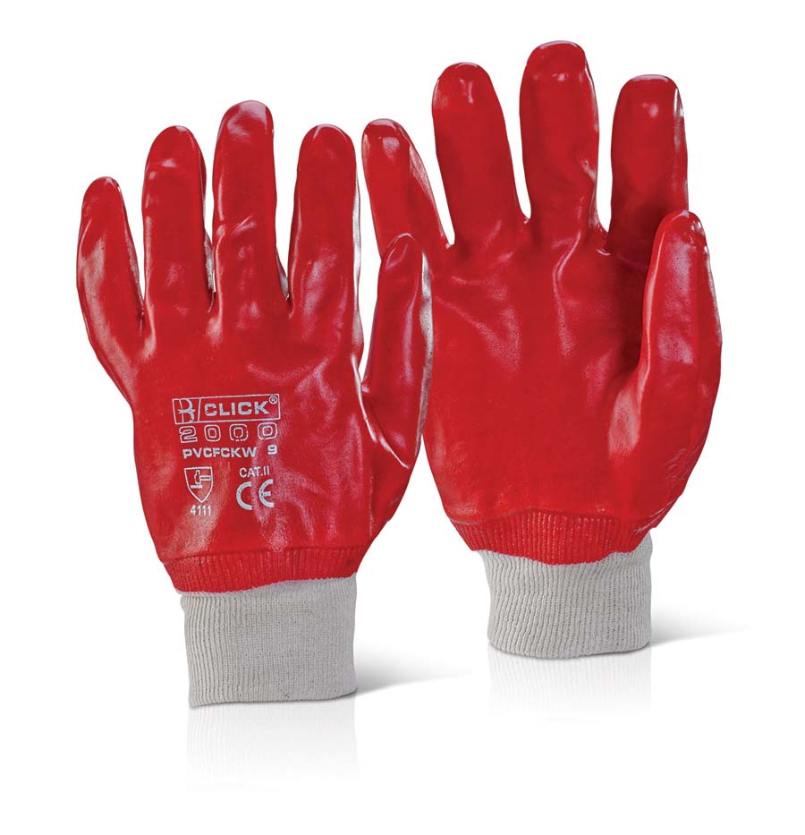 PARKAIR - PVC Fully Coated Knitwrist - Part number BTPVCFCKWR10