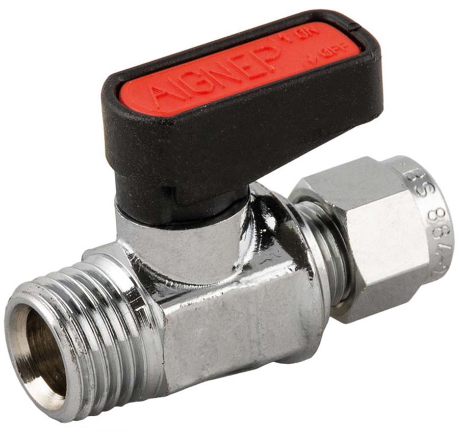 AIGNEP - BSPP Male / Tube - ISO228 . - Part number B/V6440-046