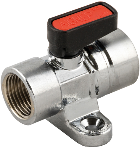 AIGNEP - Foot Mounted BSPP Female – ISO7/1 Ball Valves - Part number B/V6490-04