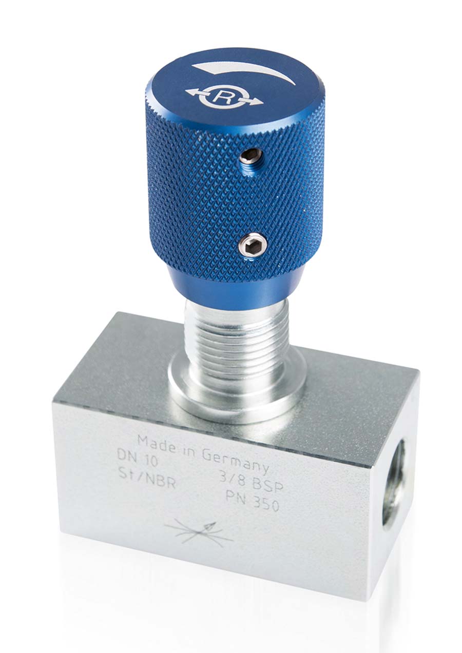 RÖTELMANN - Bidirectional Needle Valve BSPP Female - ISO 228-1 . - Part number B/VNDV-02
