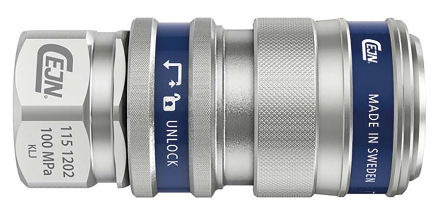 CEJN - 115 Series – BSPP Female CONNECTION: 1/8" BSPP - Part number C101151201
