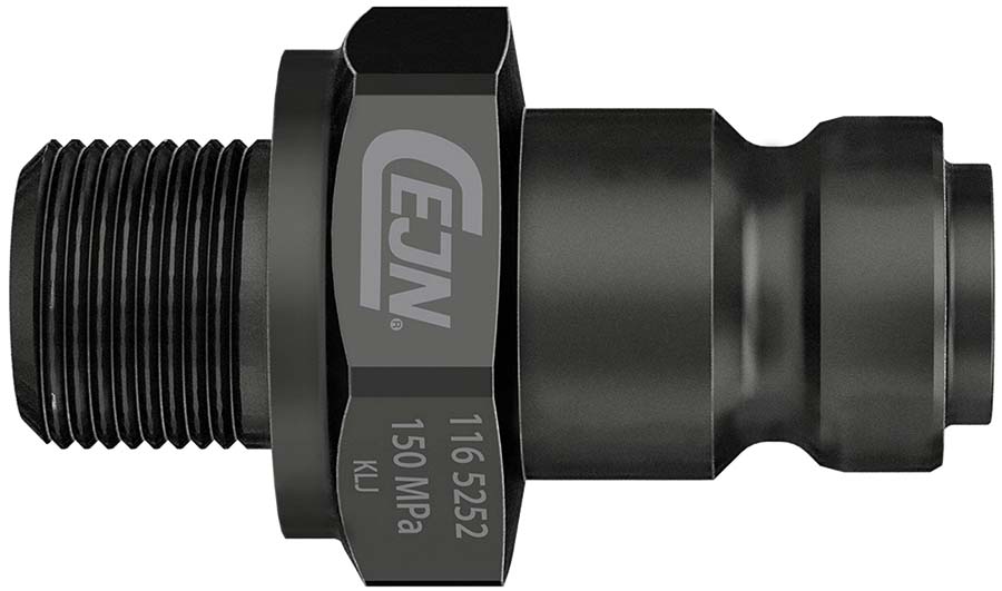 CEJN - 116 Series â€“ BSPP Male - Without Valve CONNECTION: 1/4" BSPP - Part number C101165252