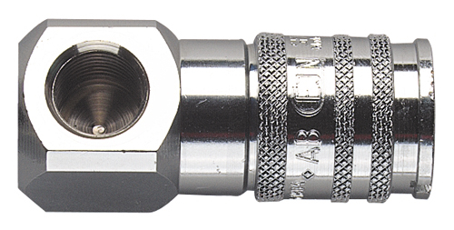 CEJN - 90° Snap-Check - NPT Female - Unvalved CONNECTION: 1/4" NPT - Part number C103580432