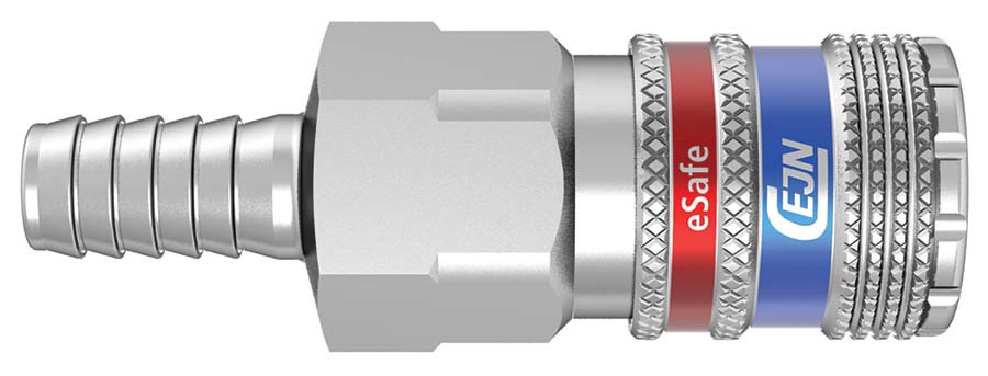 CEJN Series 430 - Hose Barb Connection: 10 mm 3/8"" - Part number C104302004