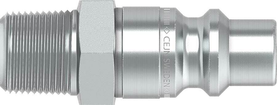 CEJN Series 430 - Male Thread Connection: 1/4" BSPT" - Part number C104305152