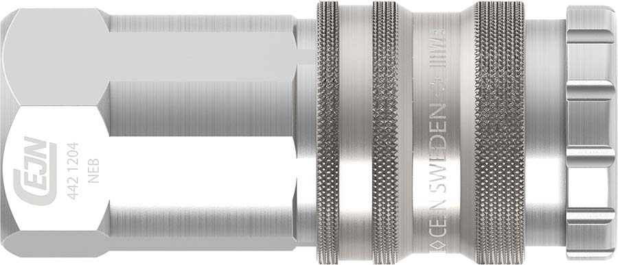 CEJN Series 442 - Female Thread Connection: 3/8" BSPP" - Part number C104421204
