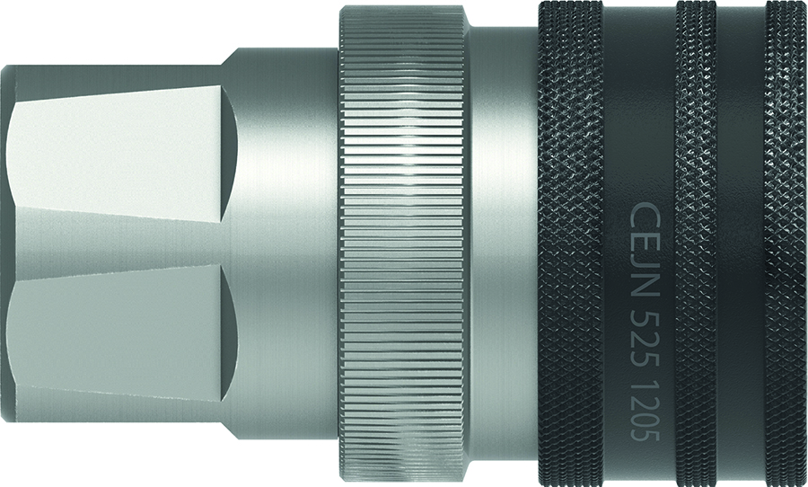 CEJN - CEJN Series 525 – unvalved CONNECTION: 3/4" BSPP - Part number C105250207