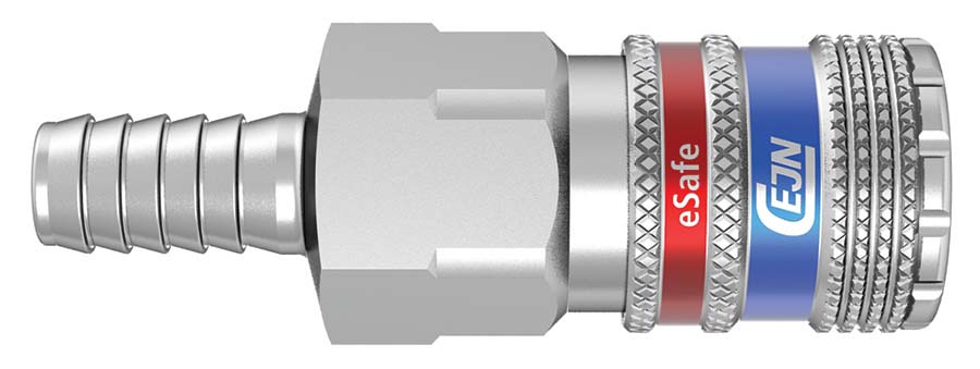 CEJN Series 550 - Hose Barb Connection: 10 mm 3/8"" - Part number C105502004