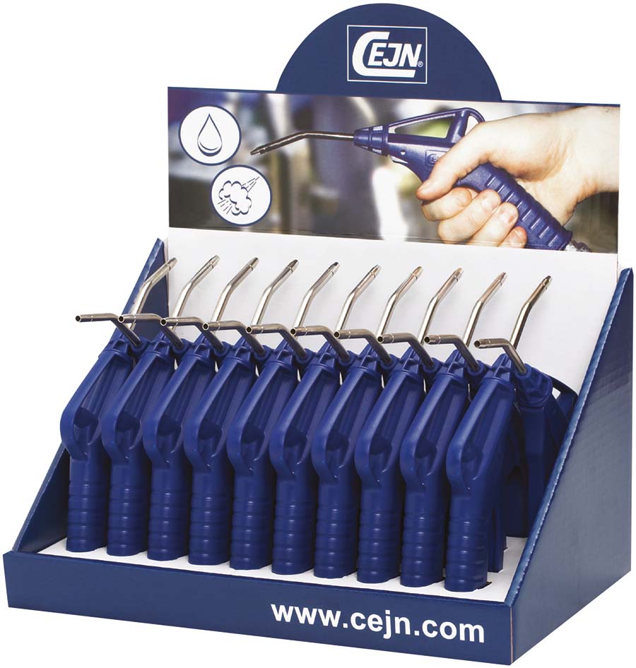 CEJN - 20 Piece Blow Gun Display Case - Part number C112089984